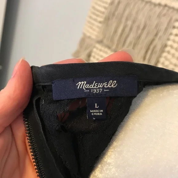 Madewell Lace Refined Tee - Picture 5 of 7